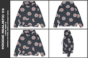Hoodie Realistic V3 - Mockup, a Hoody Mockup by DaldSgh (Thumbnail 12 of 19)