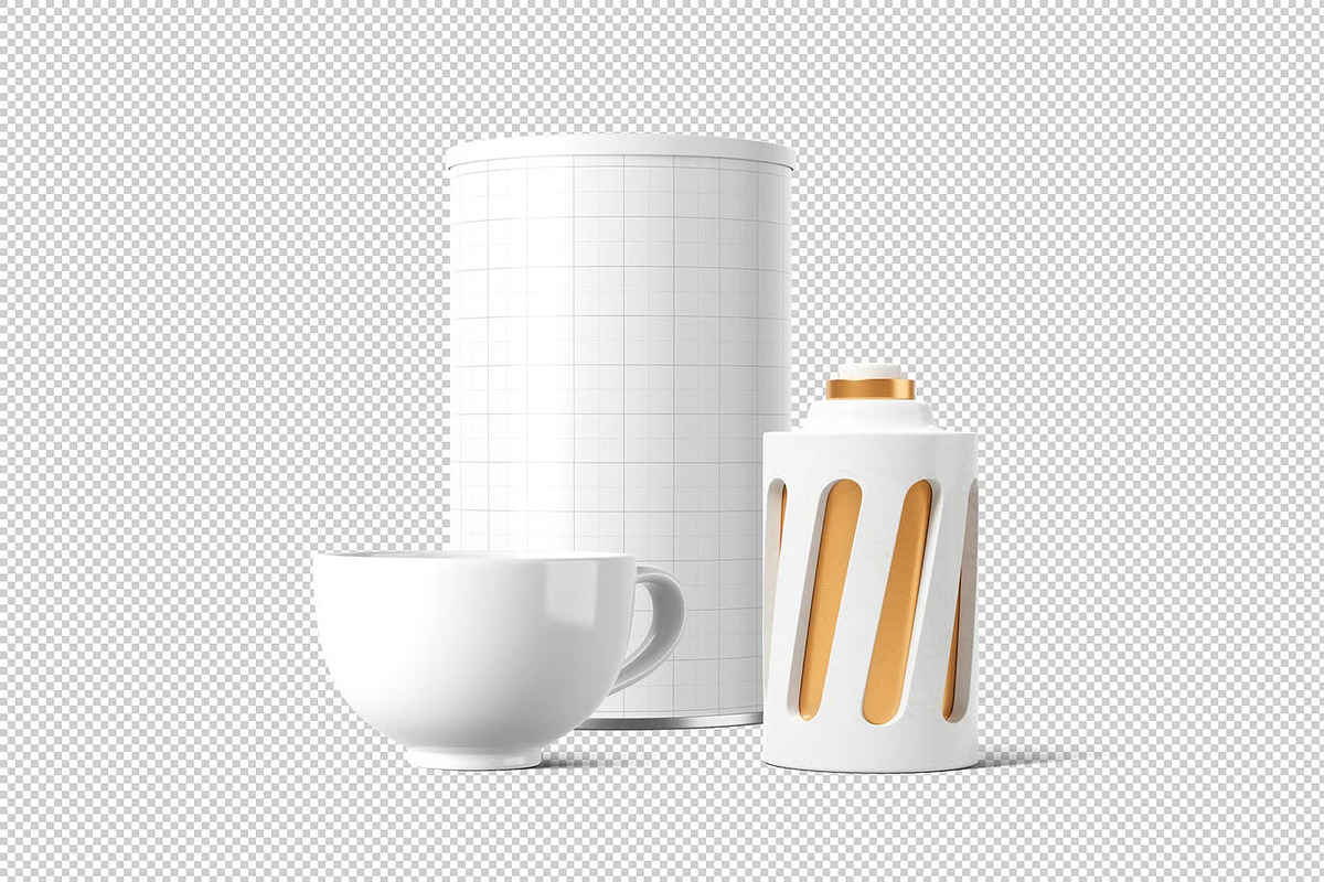 Coffee Can Mockup, a Product Mockup by zpackcreative (Photo 4 of 4)
