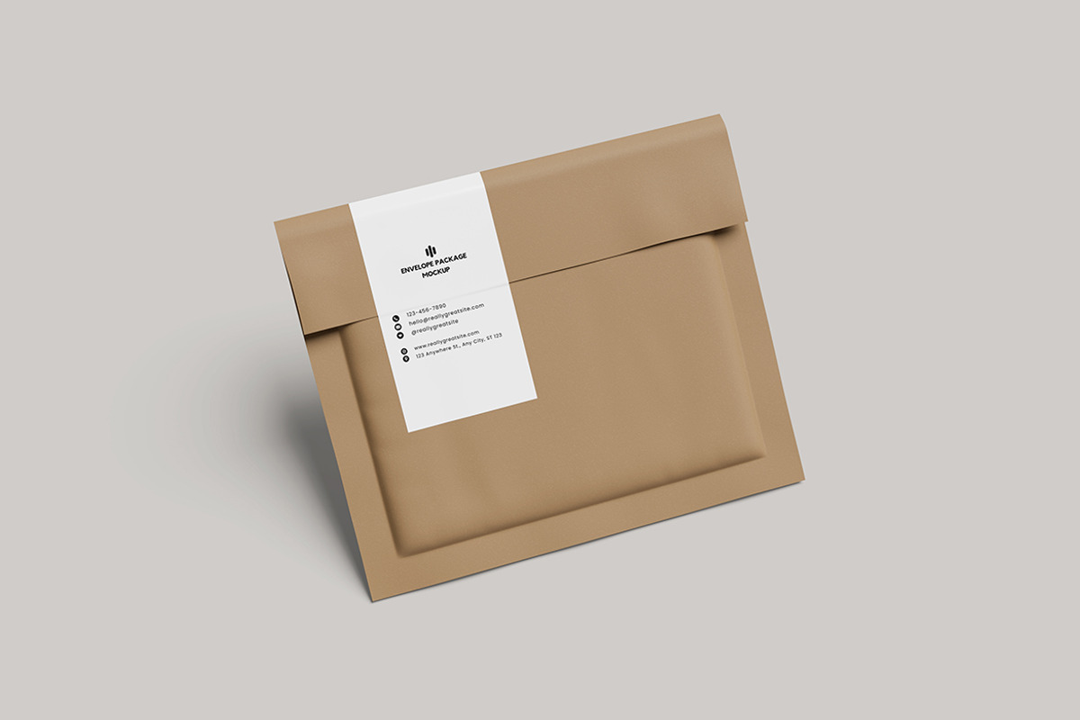 Envelope Packaging Mockup, an Advertising Mockup by swsi-studio (Photo 2 of 5)