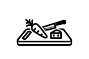 Cutting Board Vector Bundle, an Illustration by jahid234 (Thumbnail 23 of 51)