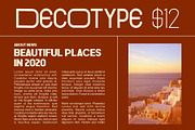 GR Milesons | Artdeco Typeface, a Sans Serif Font by Garisman Std (Thumbnail 5 of 11)