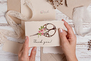 Needlework Clipart (Embroidery), an Object Illustration by CaraulanStore (Thumbnail 8 of 9)