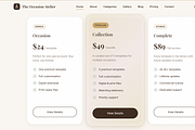 Occasion Atelier Celebration Website, a HTML Template by GeorgeMichel (Thumbnail 9 of 10)