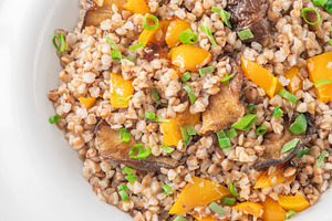 Buckwheat with Shiitake Mushrooms, a Food & Drink Photo by Alexander Prokopenko