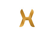 Letter H Luxury Logo, a Branding & Logo Template by ganuDESIGN (Thumbnail 2 of 3)