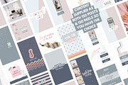 AUTHOR Instagram Templates - Canva, a Templates & Theme by Start With Kate (Thumbnail 2 of 5)