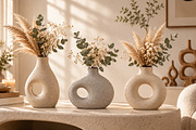 Modern Organic Sculptural Vase STL, a Scene 3D Model by Layerology (Thumbnail 1 of 4)