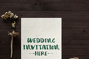 Simple Wedding Invitation Mockups, a Mockup by BlueRobinDesignShop (Thumbnail 3 of 5)