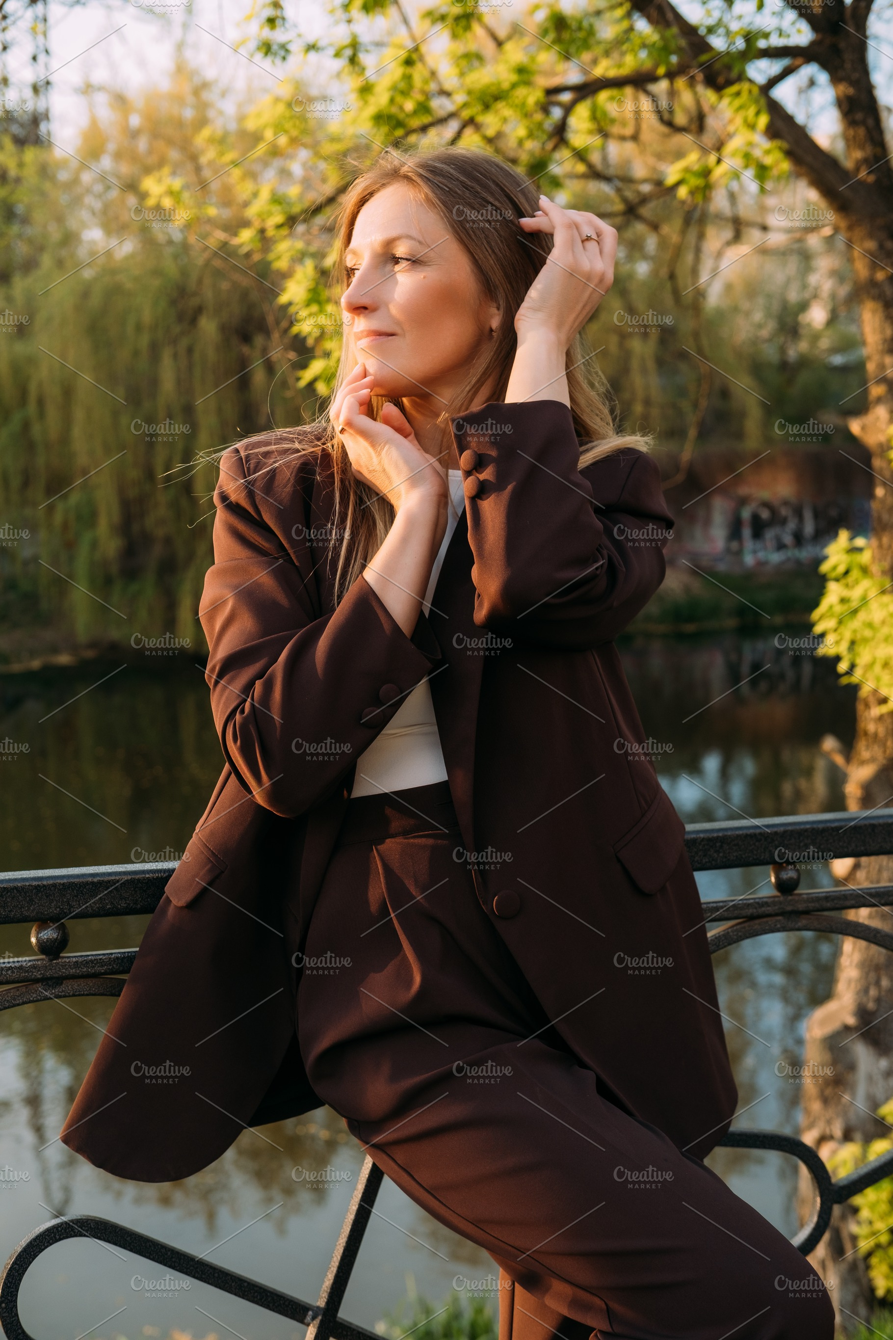 Autumn fashion outdoor inspiration business woman, a Person Photo by Photo Drive Studio
