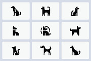 Geometric Dog Logo Collection, a Branding & Logo Template by Vectorium Studio (Thumbnail 2 of 2)
