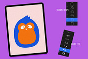 Procreate Kawaii Maker Stamp brushes, a Brush Add-On by Julia Right Studio (Thumbnail 5 of 5)