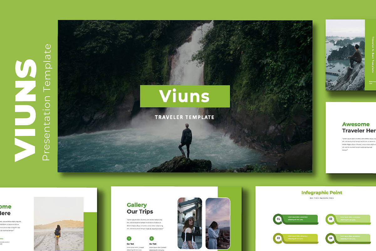Viuns Traveler Keynote Template, a Presentation Template by Overcloud (Photo 1 of 4)