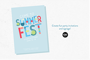 JUNE DAYS OpenType-SVG Color Font, a Font by Blush Font Co. (Thumbnail 5 of 7)
