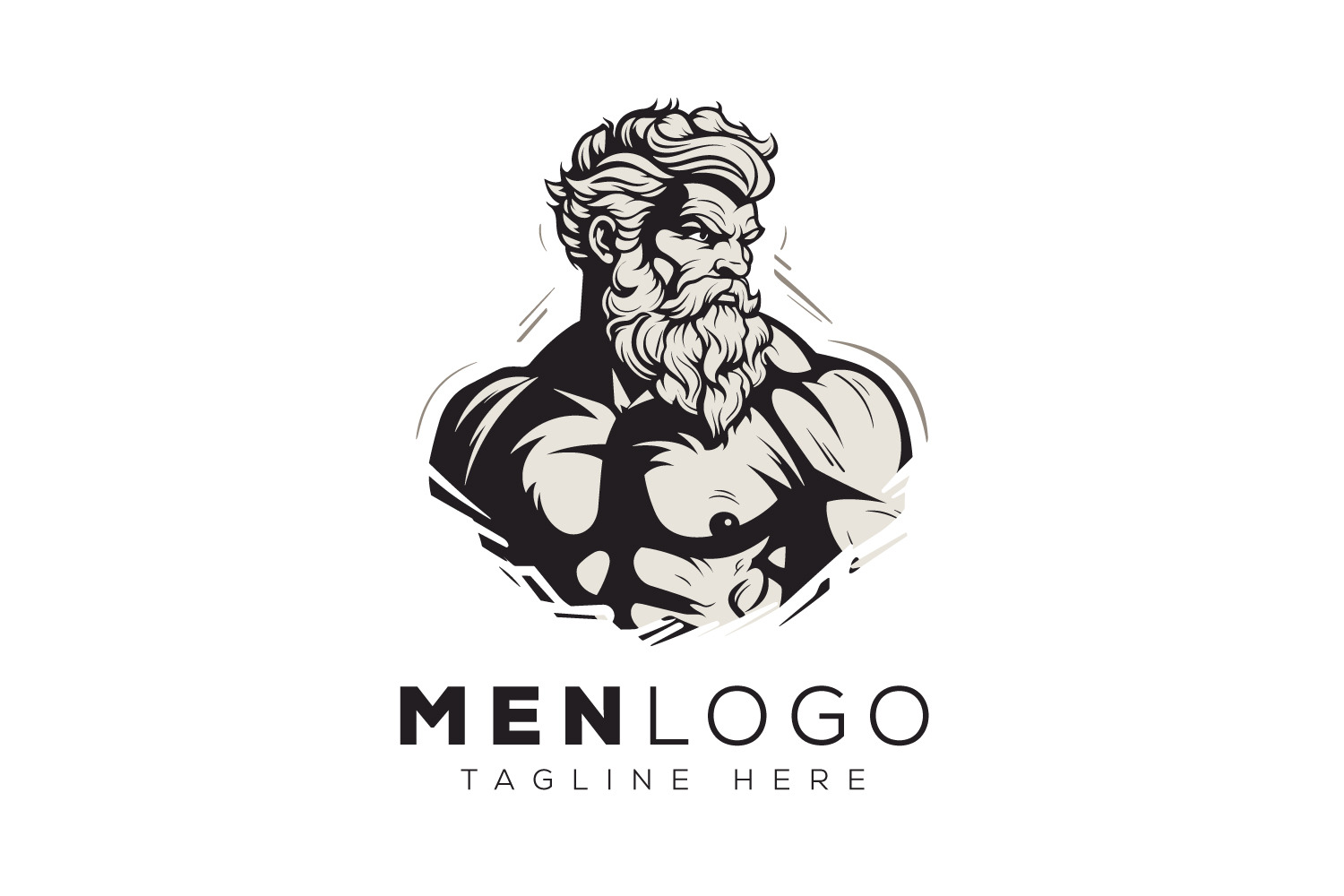 Men Logo, a Branding & Logo Template by Xoovion
