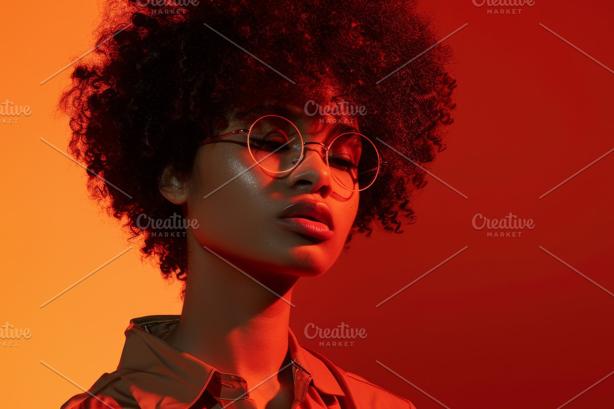 109 Fashion models in sunglasses, a Beauty & Fashion Photo by Handmadefont (Photo 103 of 113)