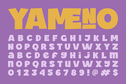 Yameno, a Sans Serif Font by ahweproject (Thumbnail 2 of 10)