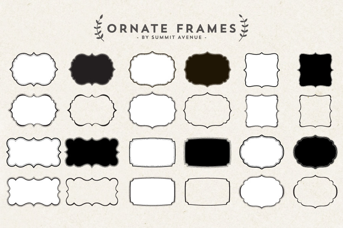 Ornate Decorative frames