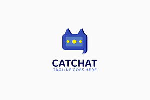 Cat Chat Simple Logo, a Branding & Logo Template by Artnivora.Std
