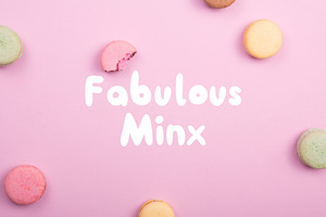 Fabulous Minx Bubble Font