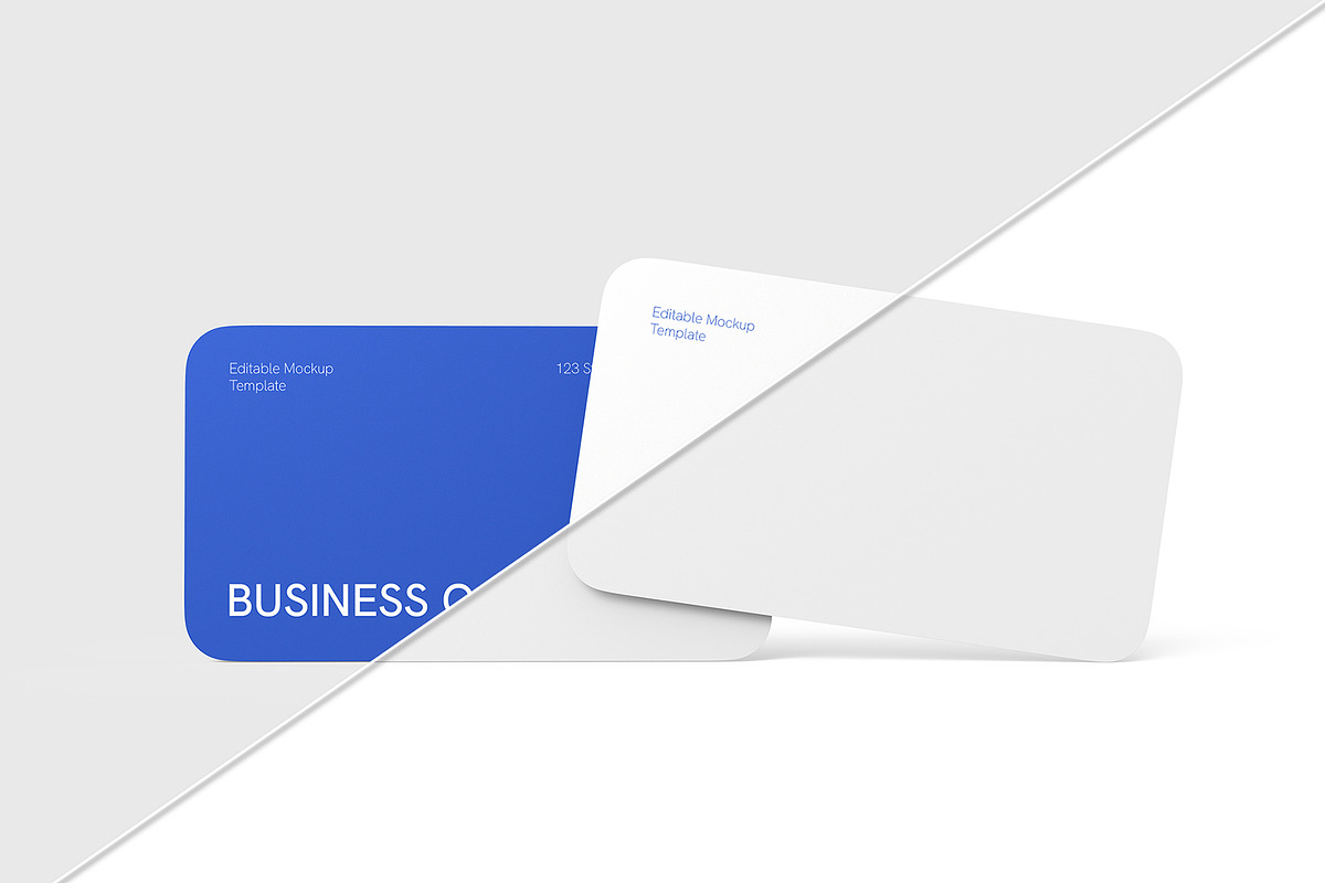 Corporate Business Card Mockup, an Advertising Mockup by graphypix (Photo 3 of 4)