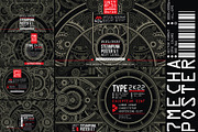 7 Mecha poster chapter 2, a Pattern Graphic by the-sastra (Thumbnail 1 of 3)