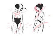 Line body graphics, a Person Illustration by Anastasy_helter (Thumbnail 7 of 20)