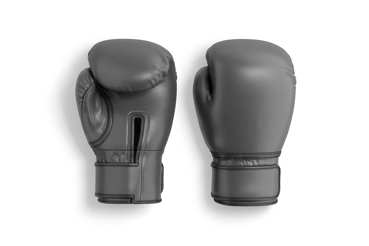 Black Leather Boxing Gloves 3D Model, an Object 3D Model by rebrandy (Photo 5 of 9)