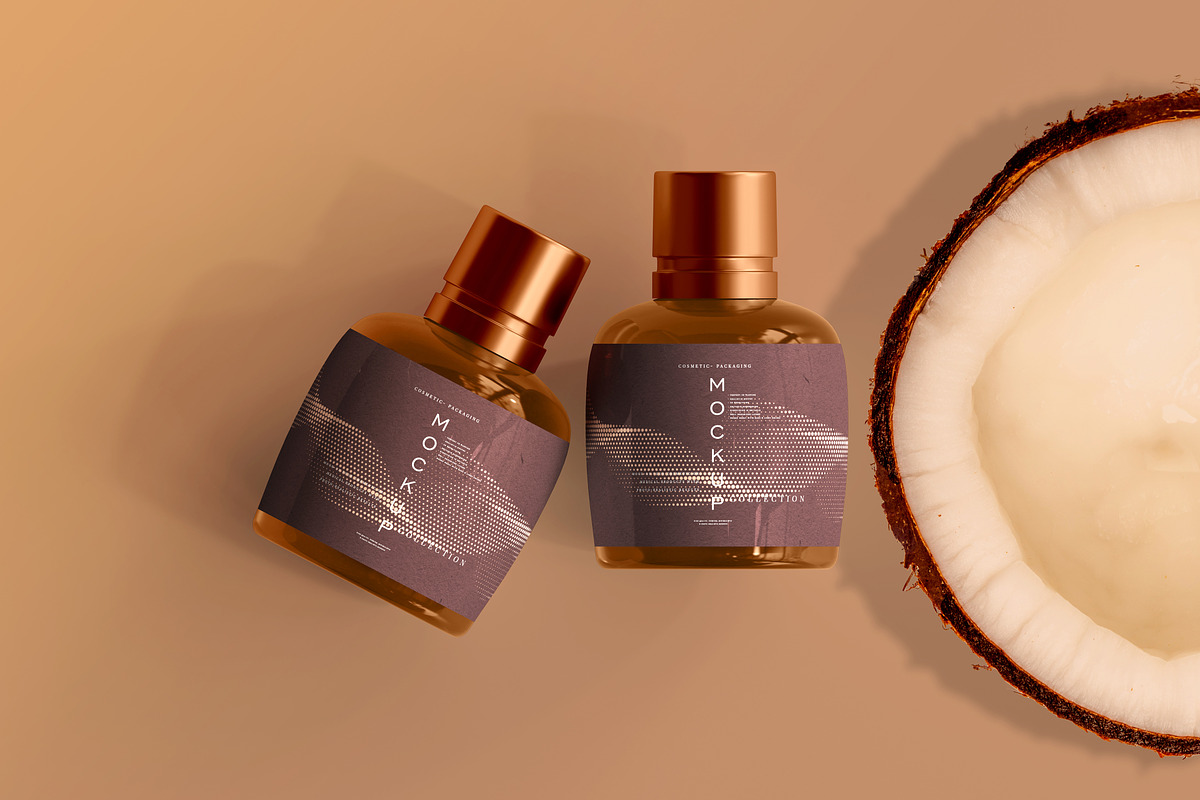 390+ Cosmetic Branding Mockup Scenes, a Cups & Container Mockup by pmvch (Photo 87 of 367)