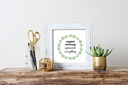 Minimalist botanical wreaths set, an Illustration by Floralis (Thumbnail 5 of 5)