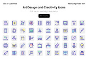 Art Design and Creativity Icons, a Solid Icon by Wencory (Thumbnail 2 of 2)