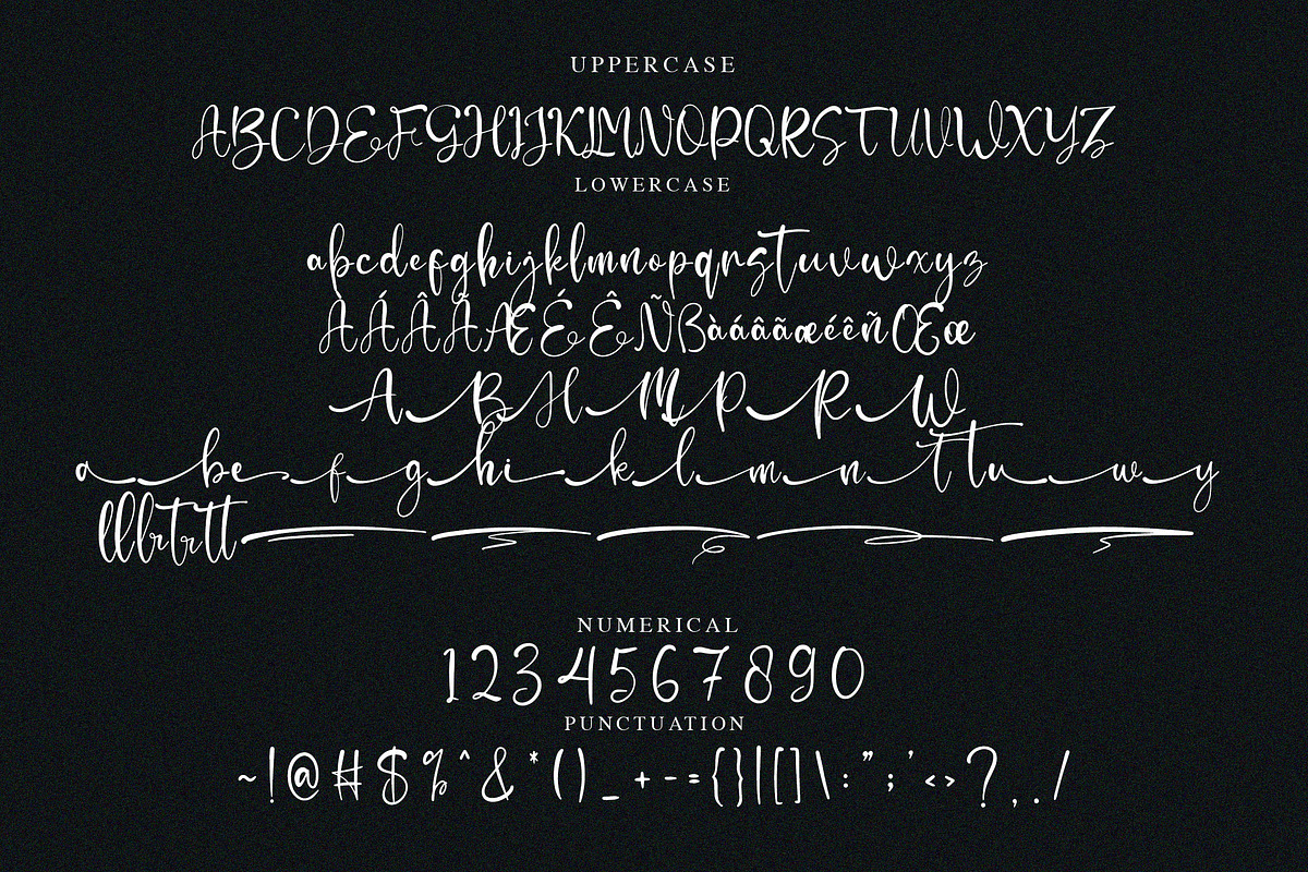 Moettiara Calligraphy Script Font, a Script Font by NTC Graphic (Photo 8 of 9)