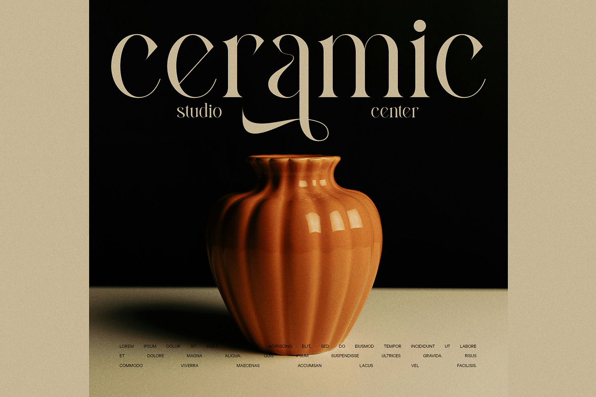 Alissan - Modern Serif Font, a Serif Font by Graphicxell (Photo 6 of 8)