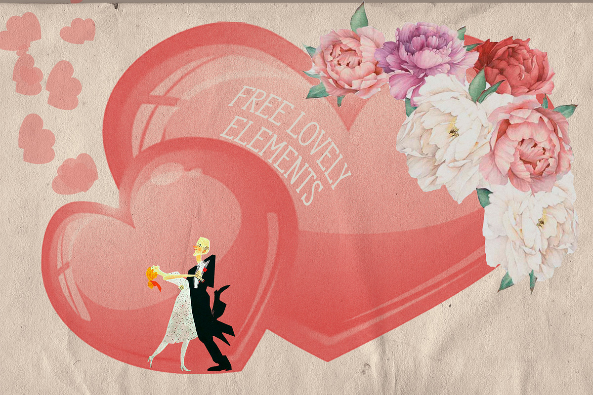 HEART BRUSHES +100 & FREE ELEMENTS, a Brush Add-On by Alexiva (Photo 4 of 5)
