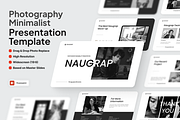 Photography Minimalist Powerpoint, a Presentation Template by SquidPixey (Thumbnail 1 of 6)