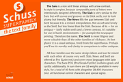 10 Fonts Schuss Sans Pro/GRK/CYR, a Sans Serif Font by typic schuss (Thumbnail 15 of 18)