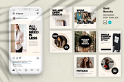 Bold Beauty Instagram Post Canva, a Social Media Template by peterdraw (Thumbnail 1 of 4)