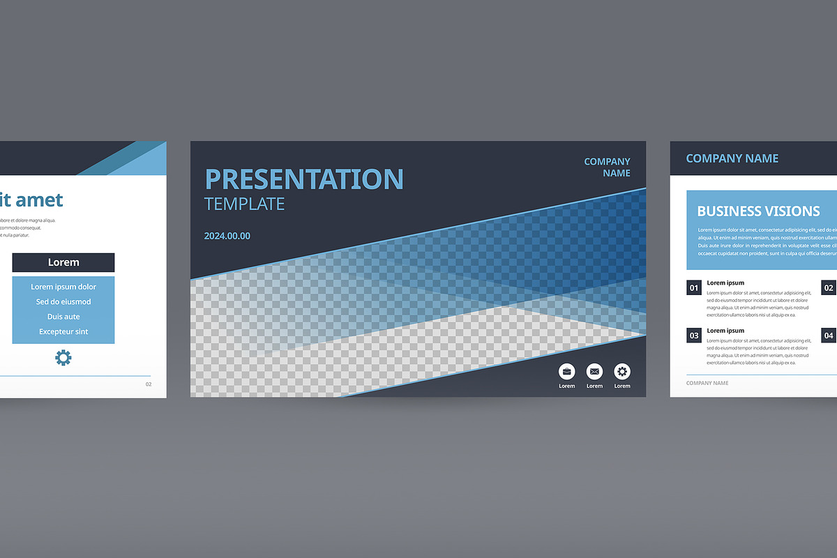 Minimal Business Presentation Template preview 2
