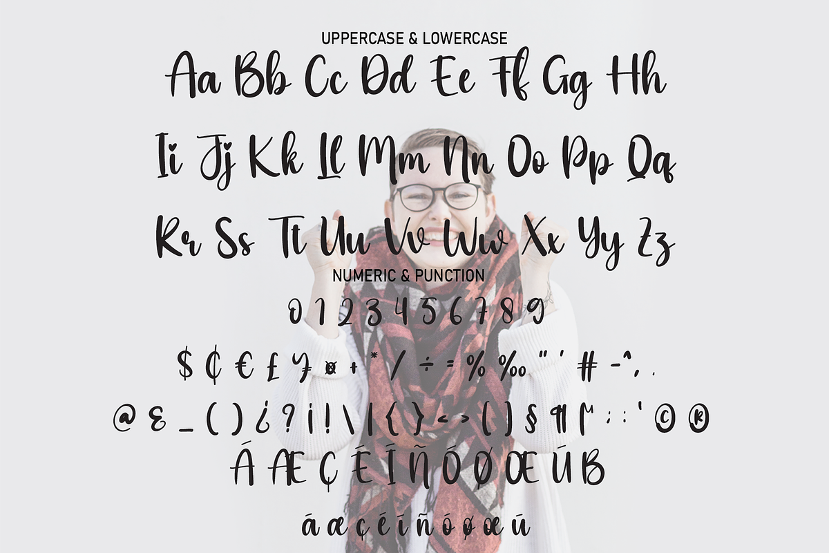 Excited | Script Font, a Script Font by Scratchones (Photo 3 of 8)