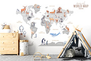 Animal World Map Creator 2, an Animal Illustration by VerAna (Thumbnail 9 of 11)