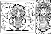 Chieftain of indians, an Illustration by yuanden graphics (Thumbnail 4 of 5)