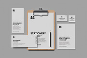 Stationery Mockup Top View, an Advertising Mockup by GraphicWindow (Thumbnail 3 of 6)