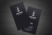 Anchor Business Cards, a Business Card Template by Rafael Oliveira (Thumbnail 2 of 4)