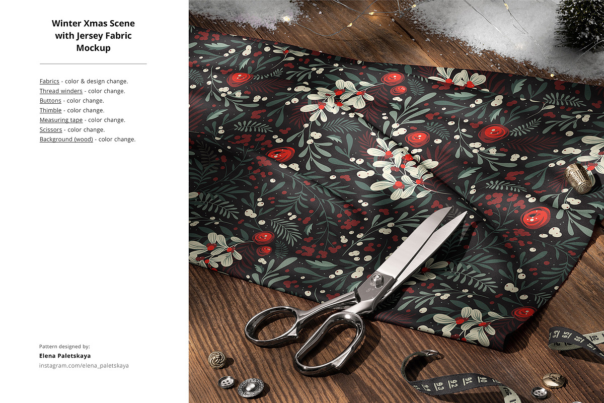 Fabric Factory v.8 Mockup Bundle, a Merchandise Mockup by creatsy5 (Photo 43 of 53)