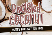 Roasted Coconut - Handwritten Font, a Font by Dm Studio (Thumbnail 1 of 5)