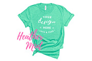 Bella Canvas TShirt Mockups On White, a Shirt Mockup by lock and page (Thumbnail 82 of 92)