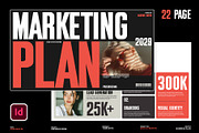 Marketing Plan Presentation Deck, a Presentation Template by Templeste (Thumbnail 1 of 8)