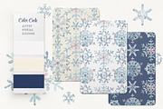 Winter Snowflakes Watercolor, a Seasonal Illustration by YarovaArt (Thumbnail 10 of 17)