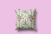 Chinoiserie Floral Seamless Pattern, a Pattern Graphic by elif (Thumbnail 1 of 9)