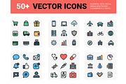 50+ Technology & Social Media Vector, a Social Media Template by MightyDesign (Thumbnail 2 of 5)