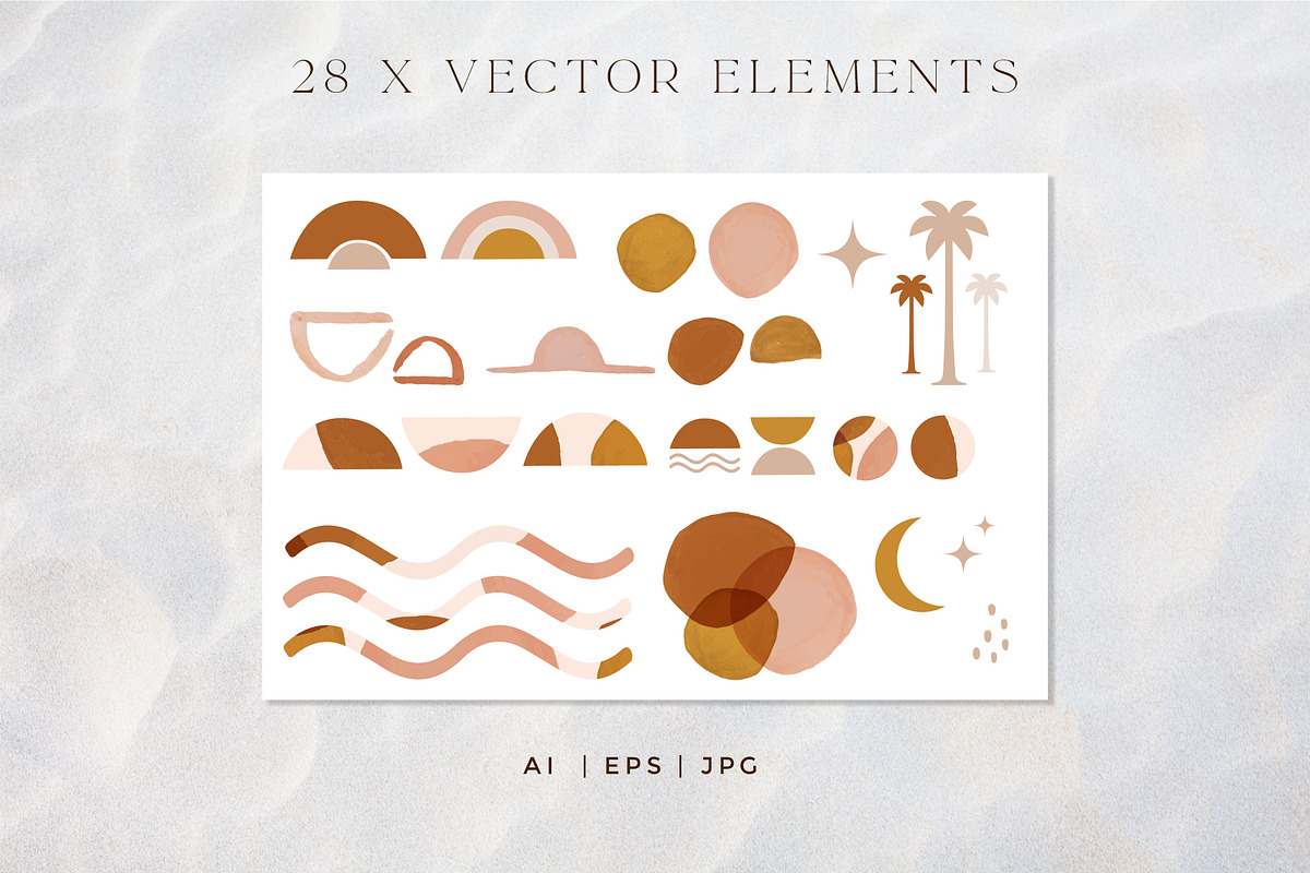 Desert Palm Collection, a Background Graphic by Carla Fern Designs (Photo 9 of 12)